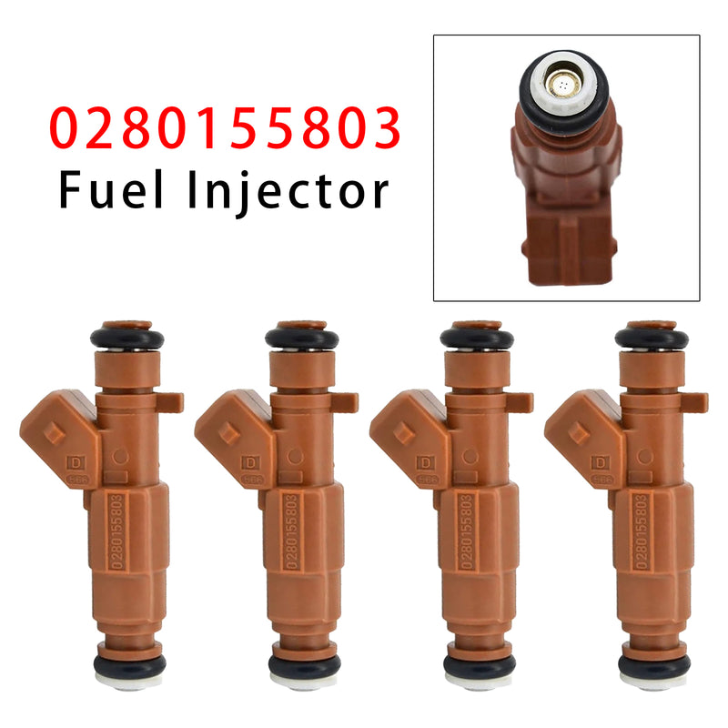 Peugeot 806 605 306 406 2.0 16V 0280155803 96288914 4PCS Fuel Injector