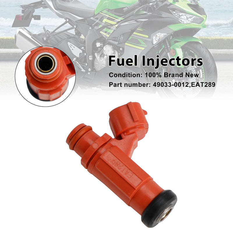Kawasaki NINJA 1000 ZX-6R Z1000 49033-0012 Fuel Injectors EAT289