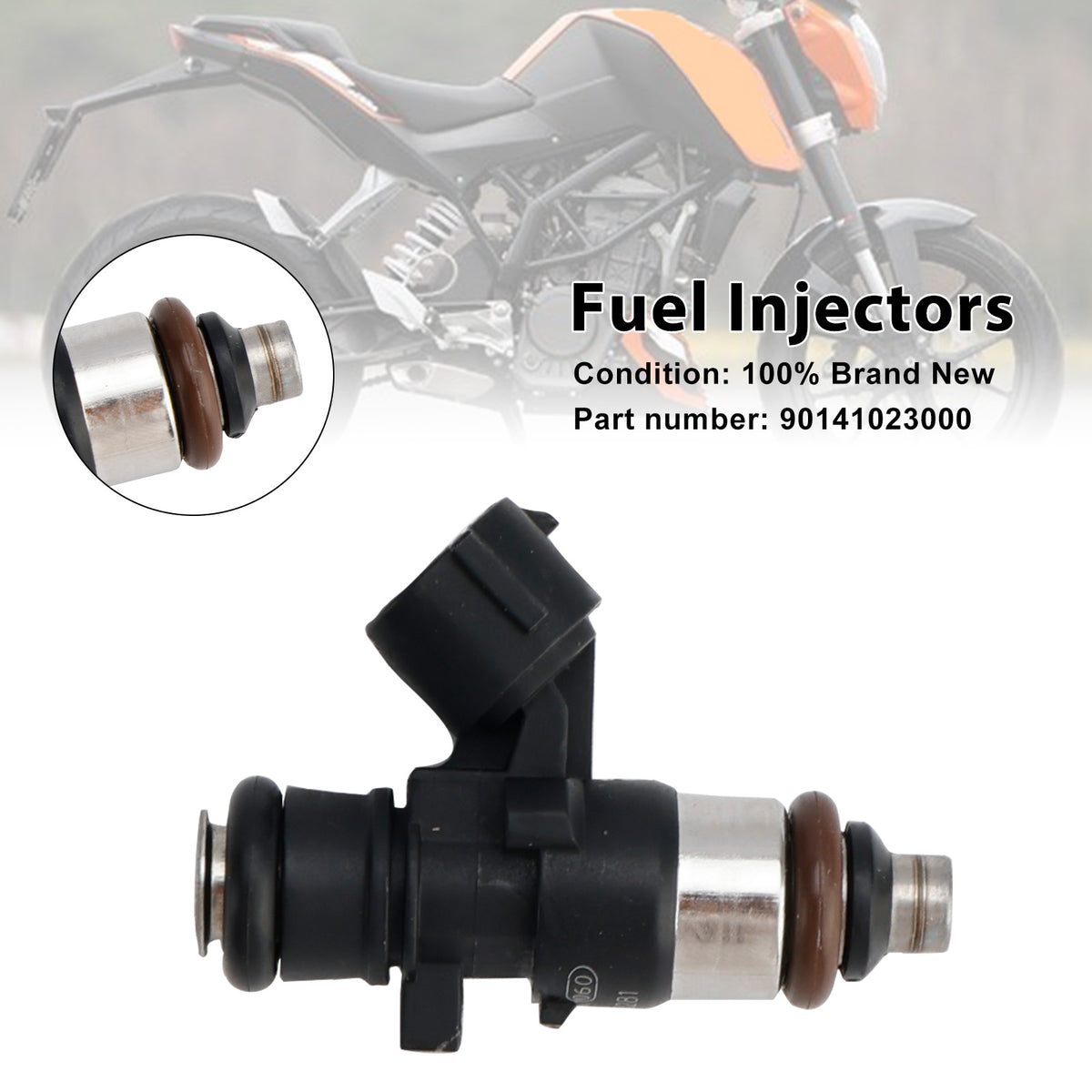 DUKE RC 125 200 2014-2024 90141023000 Fuel Injectors Fits