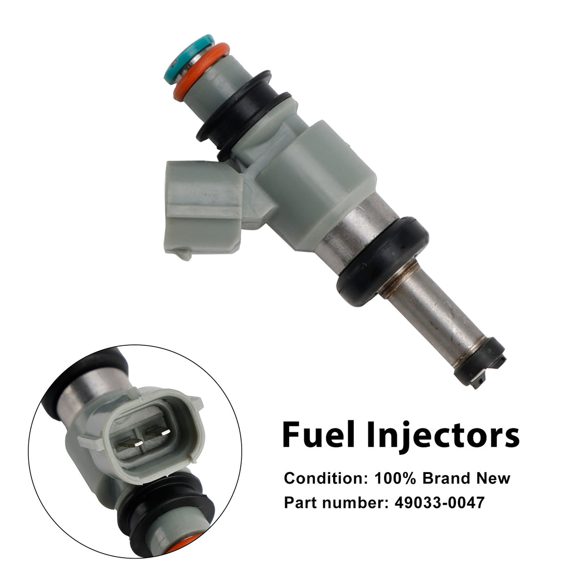 Kawasaki Ninja 400 2018-2024 Eliminator Z500 NINJA 500 49033-0047 Fuel Injectors