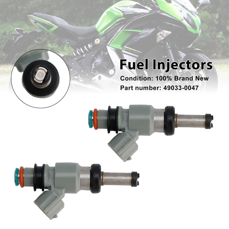Kawasaki Ninja 400 2018-2024 Eliminator Z500 NINJA 500 2PCS 49033-0047 Fuel Injectors
