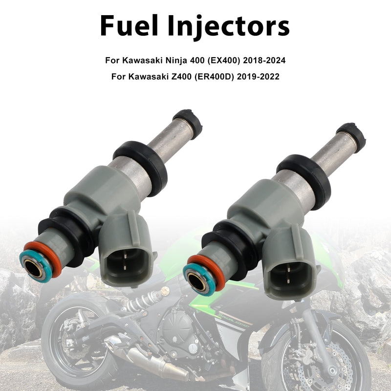 Kawasaki Ninja 400 2018-2024 Eliminator Z500 NINJA 500 2PCS 49033-0047 Fuel Injectors