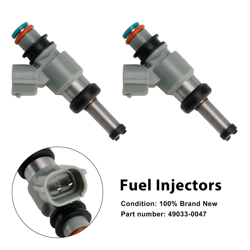Kawasaki Ninja 400 2018-2024 Eliminator Z500 NINJA 500 2PCS 49033-0047 Fuel Injectors