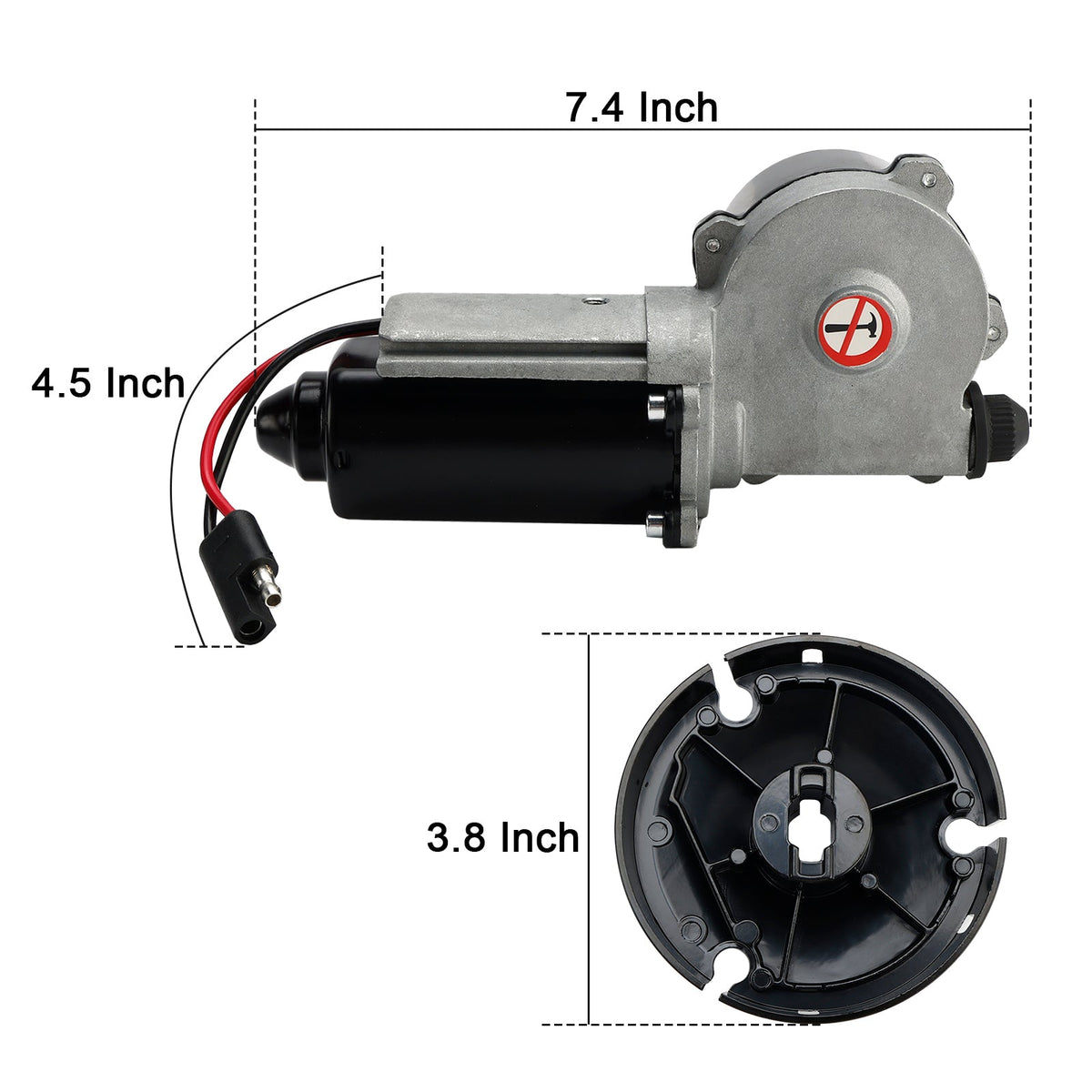 Dometic 9200 Series 3317084.000U RV Awning Motor Drive Repair Kit Assembly