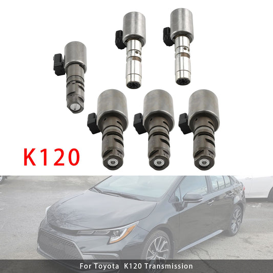 6PCS K120 Transmission Solenoid Kit For Toyota Corolla SE 2021
