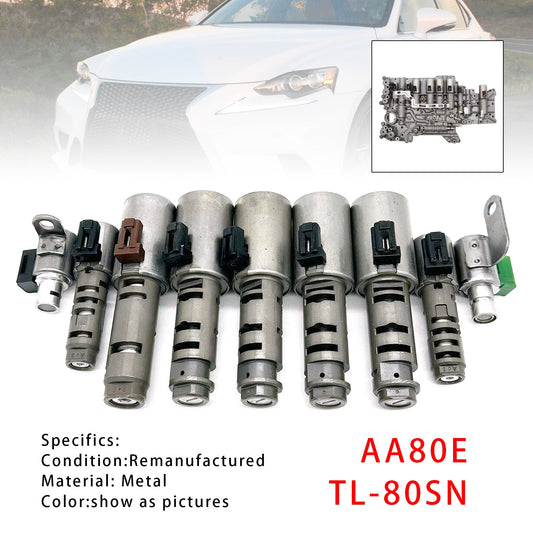 Toyota IS LS460/LS460L GS460 AA80E TL-80SN Transmission Solenoids Kit