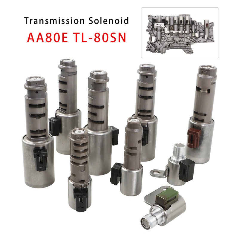 Toyota IS LS460/LS460L GS460 AA80E TL-80SN Transmission Solenoids Kit