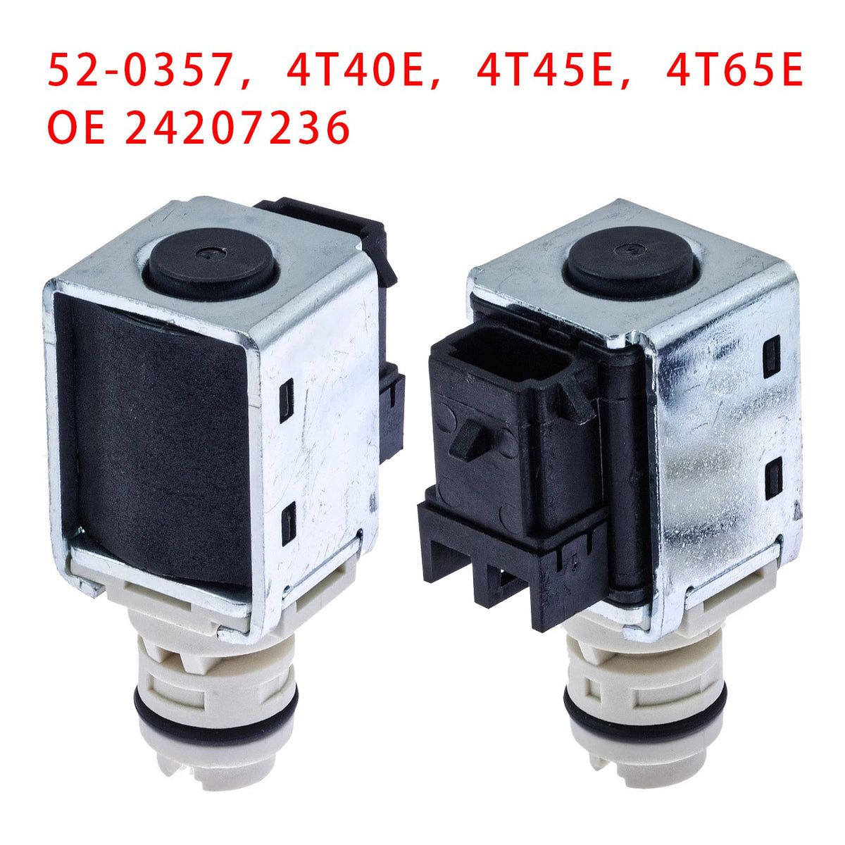 4T40E 4T45E 4T65E Transmission Shift Solenoid Set 52-0357 (OE 24207236)