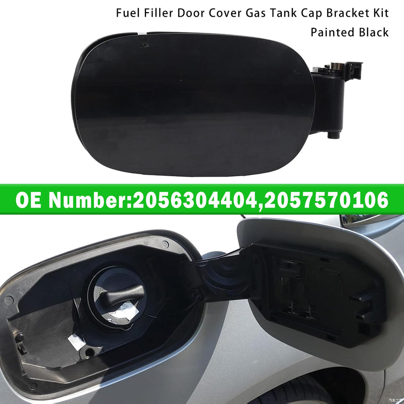 Mercedes Benz W205 C350 2015-2018 Fuel Gas Tank Cap Bracket Kit Painted 2056304404 2057570106