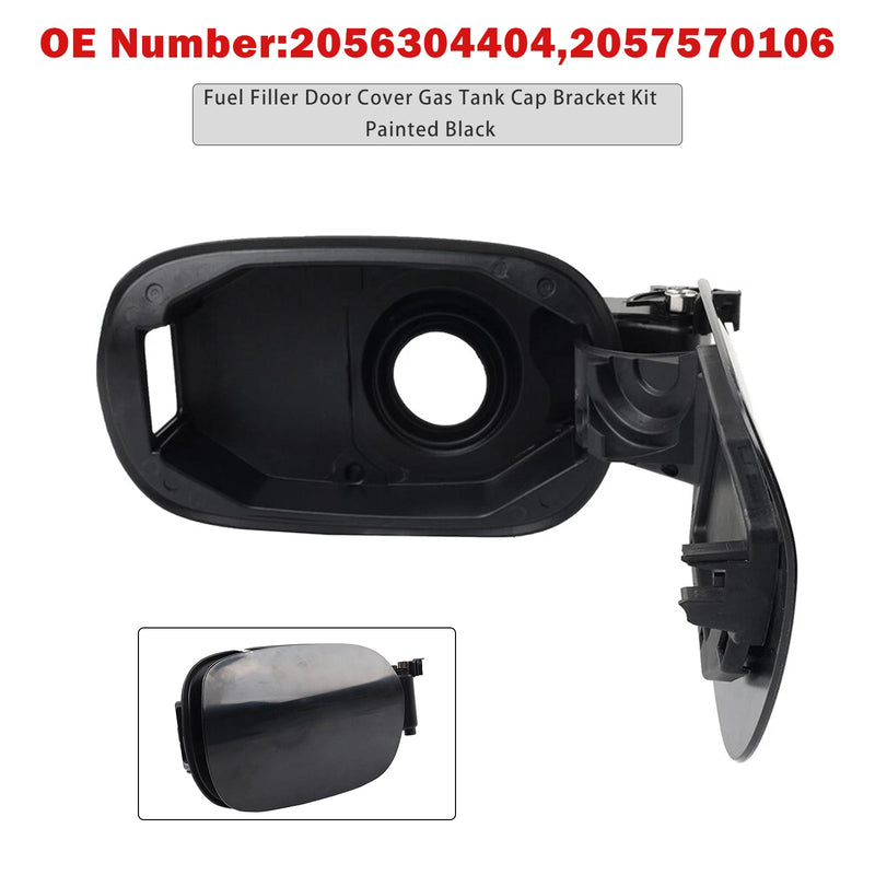 Mercedes Benz W205 C350 2015-2018 Fuel Gas Tank Cap Bracket Kit Painted 2056304404 2057570106