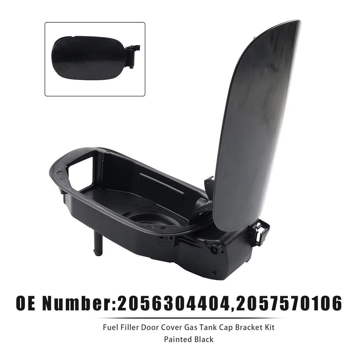 Fuel Gas Tank Cap Bracket Kit Painted 2056304404 2057570106 For Mercedes Benz W205 C350 2015-2018