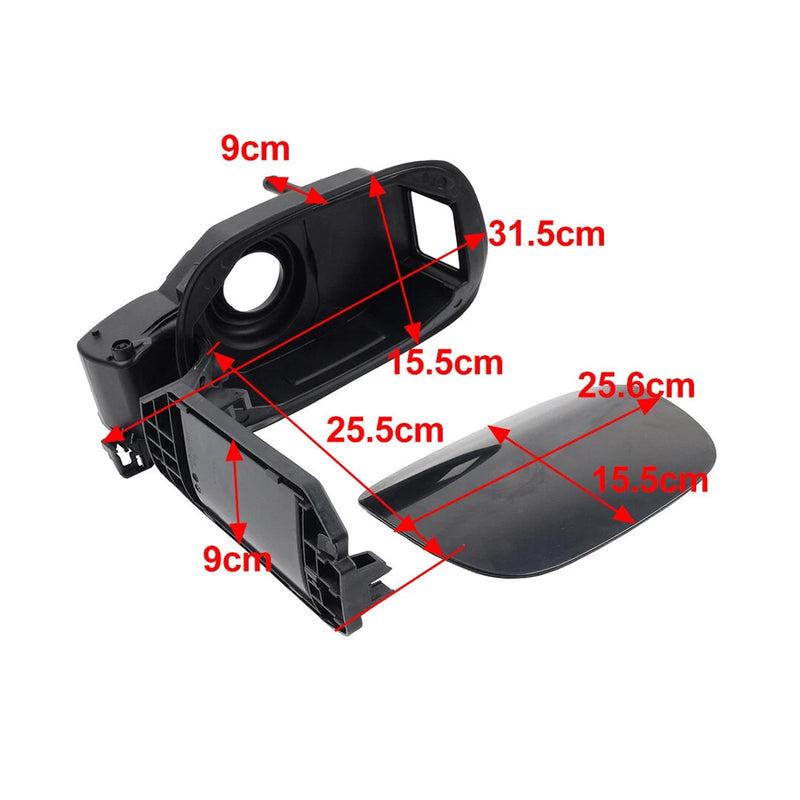 Mercedes Benz W205 C350 2015-2018 Fuel Gas Tank Cap Bracket Kit Painted 2056304404 2057570106