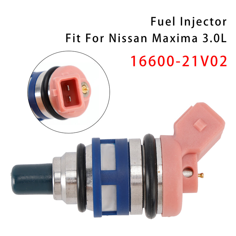 Nissan Maxima J30 Laurel 1988-1994 3.0 24V 16600-21V02 1PCS Fuel Injector