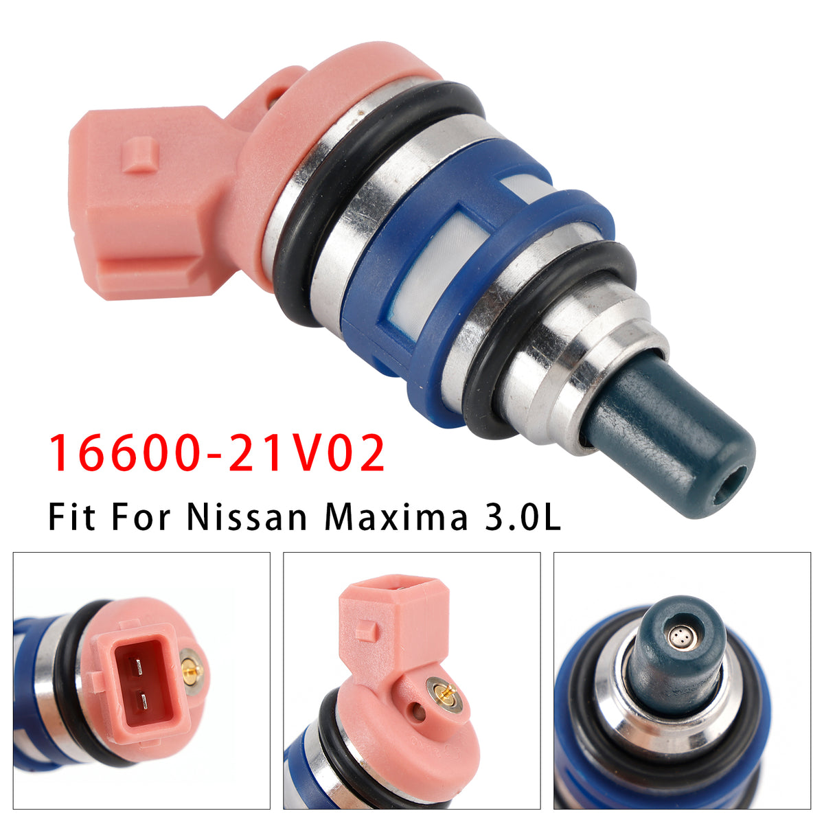 Nissan Maxima J30 Laurel 1988-1994 3.0 24V 16600-21V02 1PCS Fuel Injector