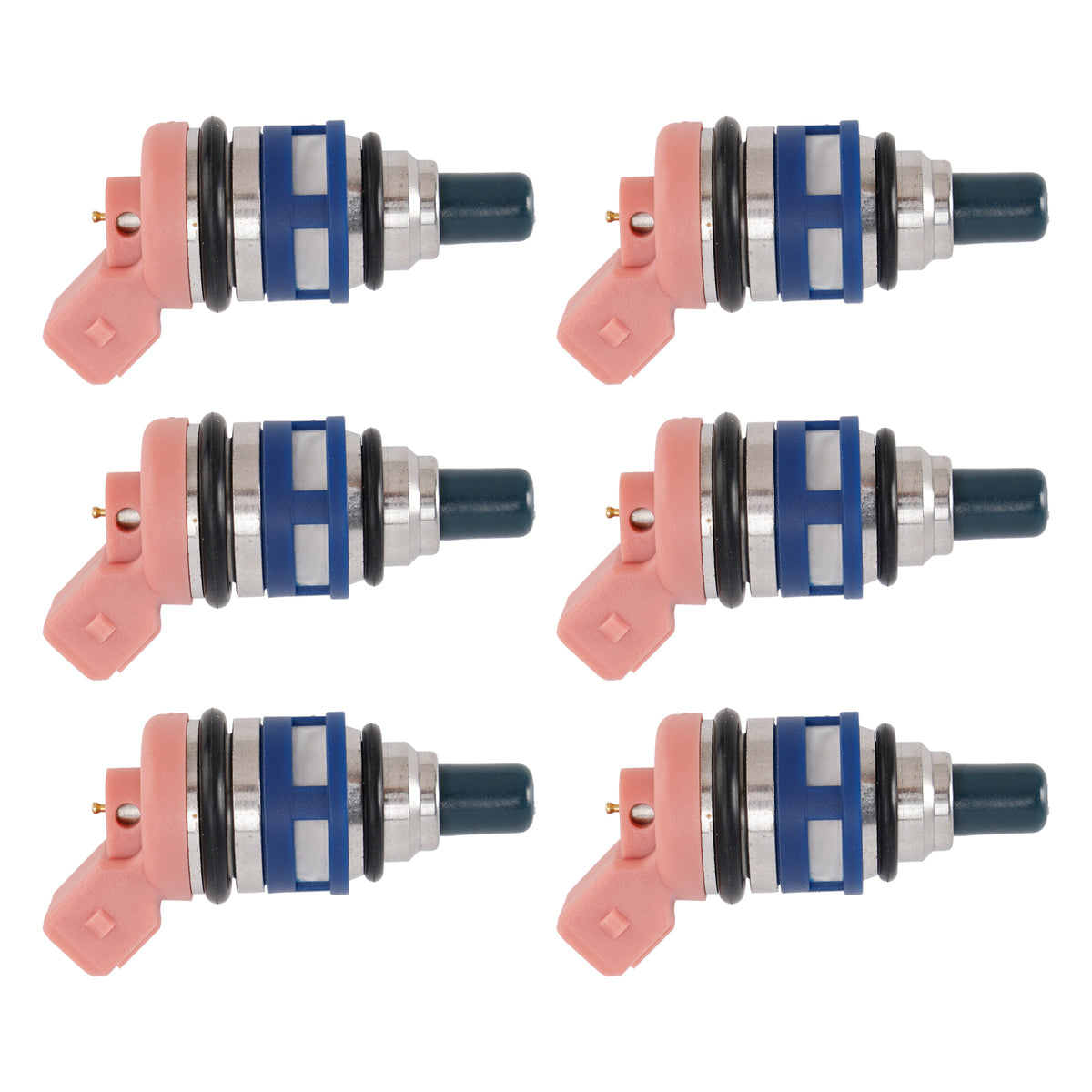 Nissan Maxima J30 Laurel 1988-1994 3.0 24V 16600-21V02 6PCS Fuel Injector