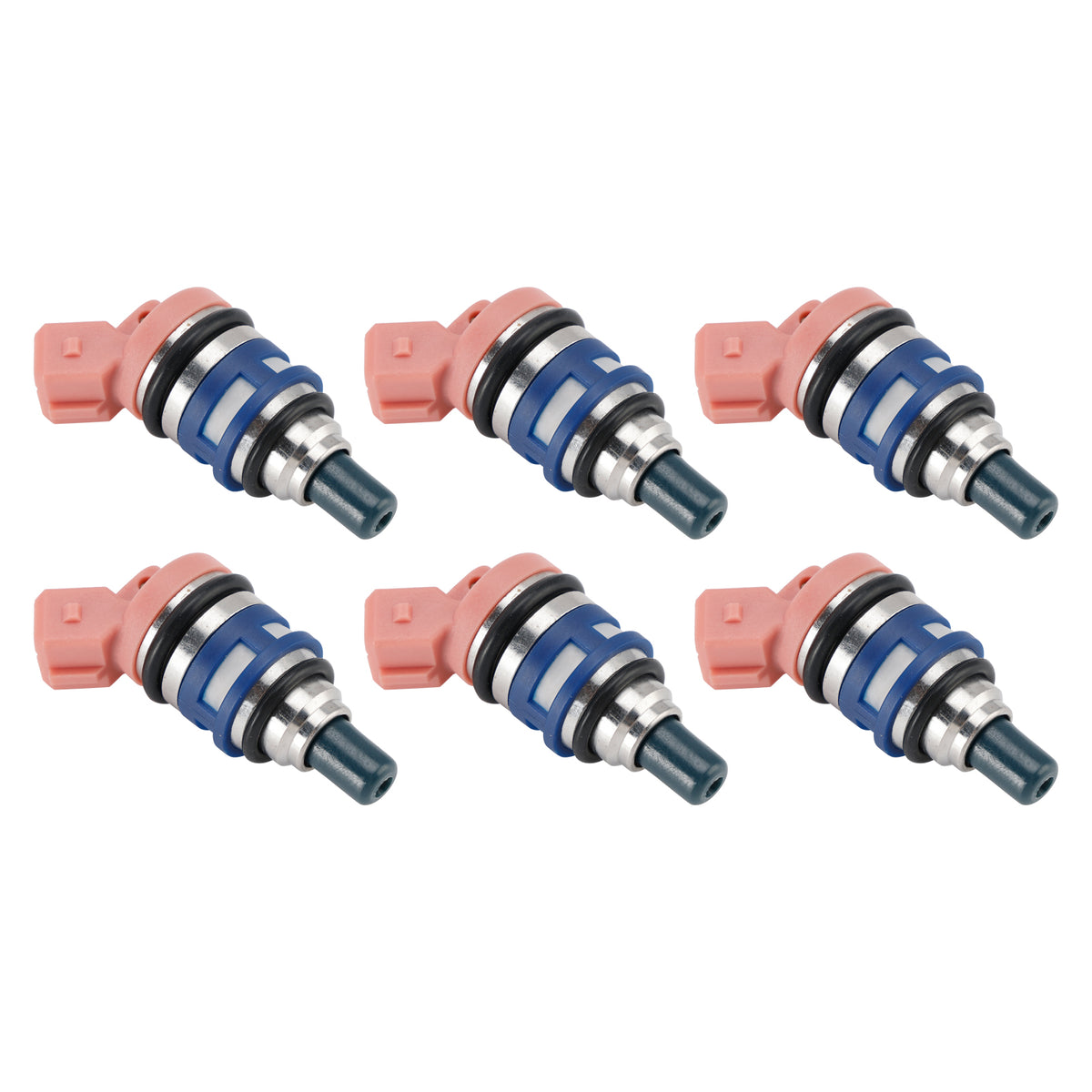 Nissan Maxima J30 Laurel 1988-1994 3.0 24V 16600-21V02 6PCS Fuel Injector