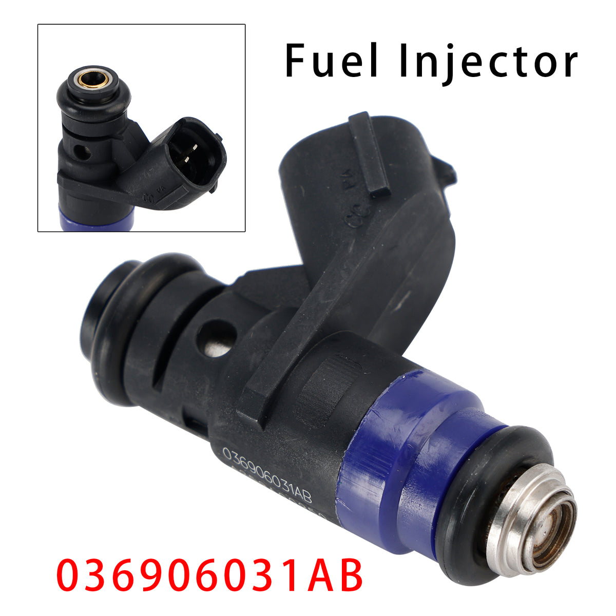 VW Polo Skoda Fabia I Seat Ibiza III 1.4 16V 036906031AB 1PCS Fuel Injector