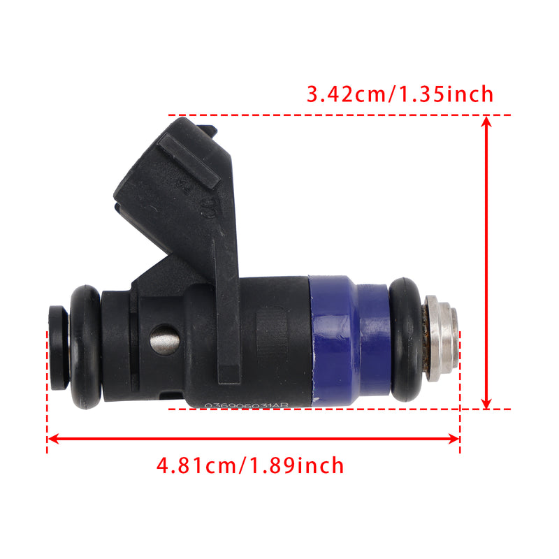 VW Polo Skoda Fabia I Seat Ibiza III 1.4 16V 036906031AB 1PCS Fuel Injector