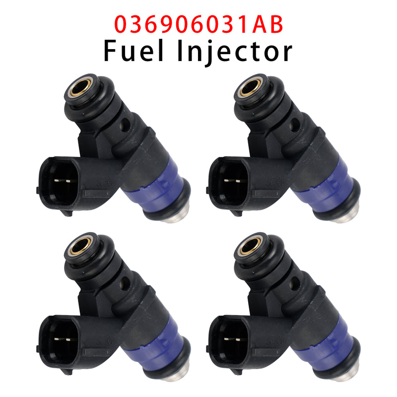 VW Polo Skoda Fabia I Seat Ibiza III 1.4 16V 036906031AB 4PCS Fuel Injector