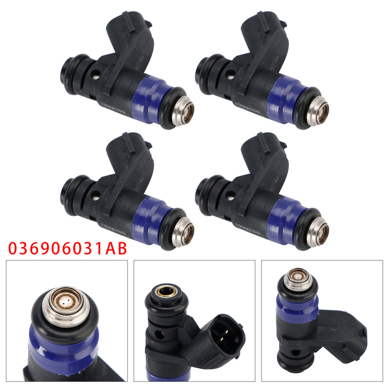 VW Polo Skoda Fabia I Seat Ibiza III 1.4 16V 036906031AB 4PCS Fuel Injector