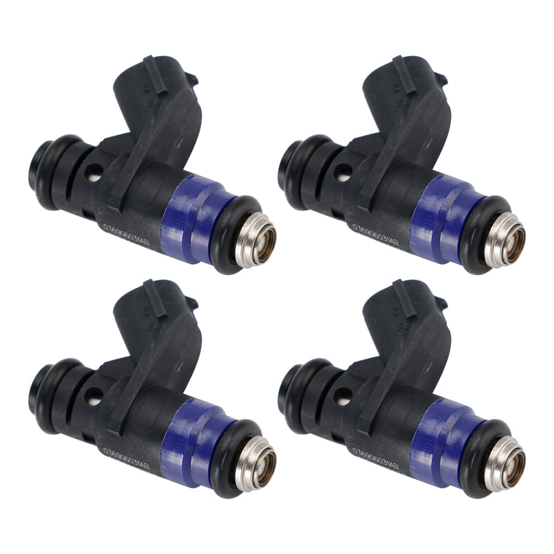 VW Polo Skoda Fabia I Seat Ibiza III 1.4 16V 036906031AB 4PCS Fuel Injector