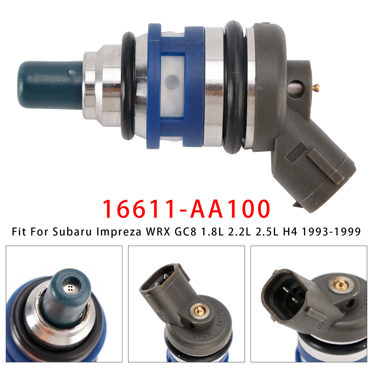 Subaru Impreza WRX GC8 1993-1999 16611-AA100 1PCS Fuel Injector