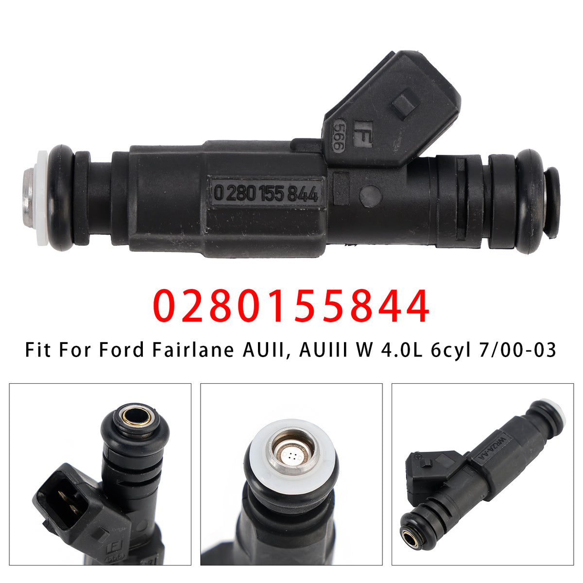 Ford Falcon AU 4.0L Jeep Cherokee Commander 0280155844 1PCS Fuel Injector