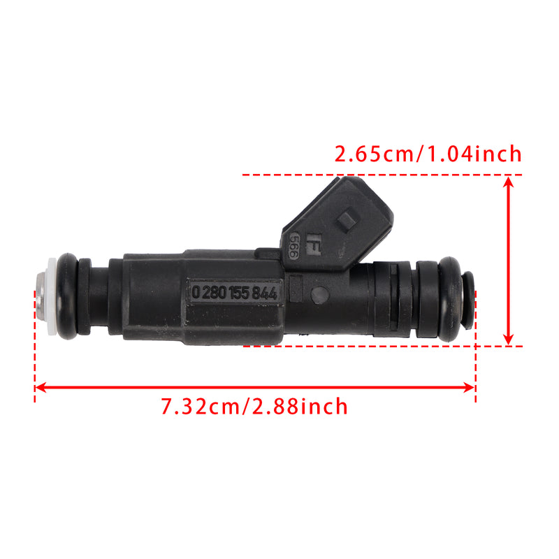 Ford Falcon AU 4.0L Jeep Cherokee Commander 0280155844 1PCS Fuel Injector