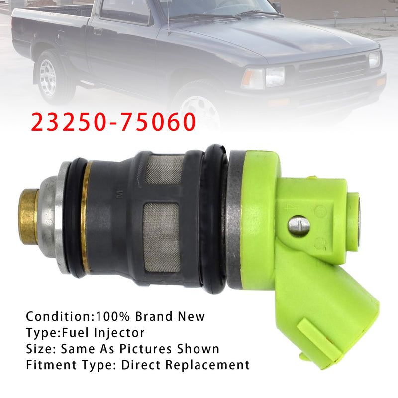 Toyota Pickup 4Runner Hiace 2.4L 1989-1995 23250-75060 1PCS Fuel Injector