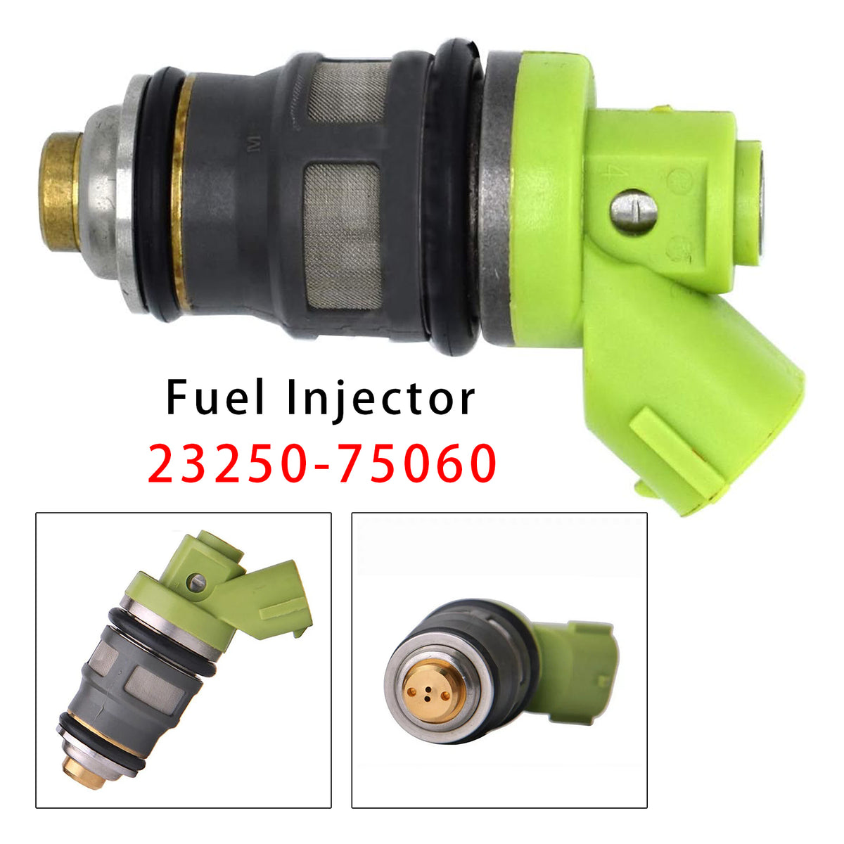 Toyota Pickup 4Runner Hiace 2.4L 1989-1995 23250-75060 1PCS Fuel Injector