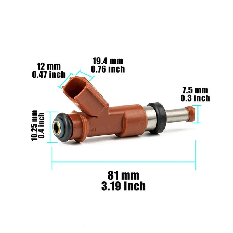 Toyota Camry Sienna Lexus RX350 3.5L V6 2007-2015 23250-31050 1PCS Fuel Injector