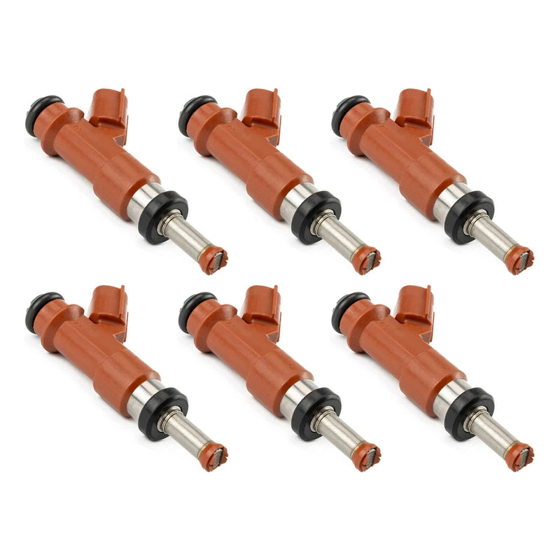 Toyota Camry Sienna Lexus RX350 3.5L V6 2007-2015 23250-31050 6PCS Fuel Injector