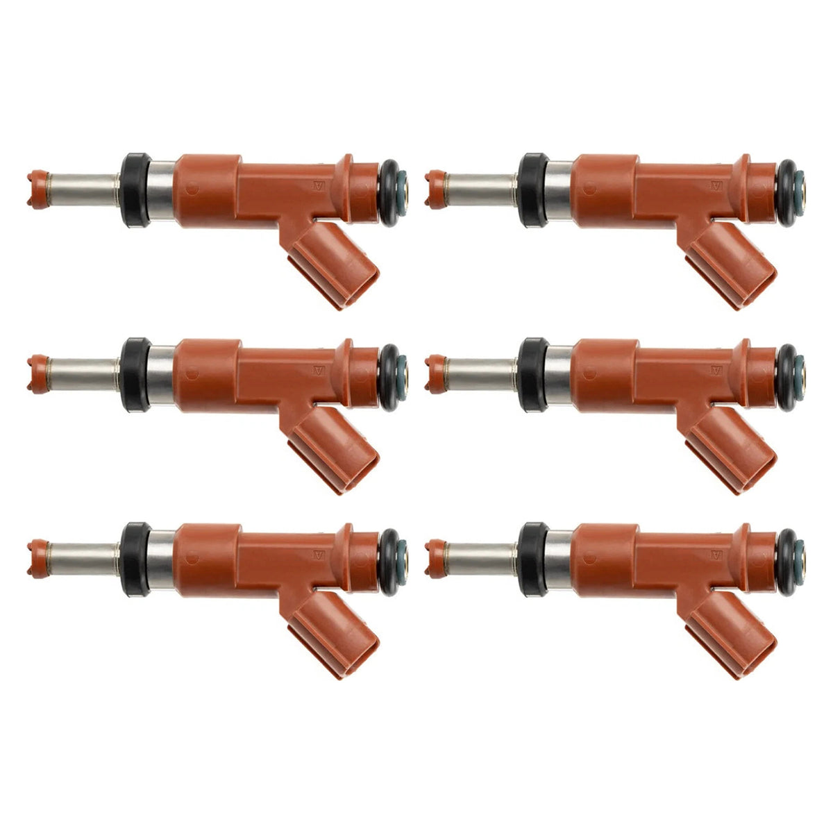 Toyota Camry Sienna Lexus RX350 3.5L V6 2007-2015 23250-31050 6PCS Fuel Injector
