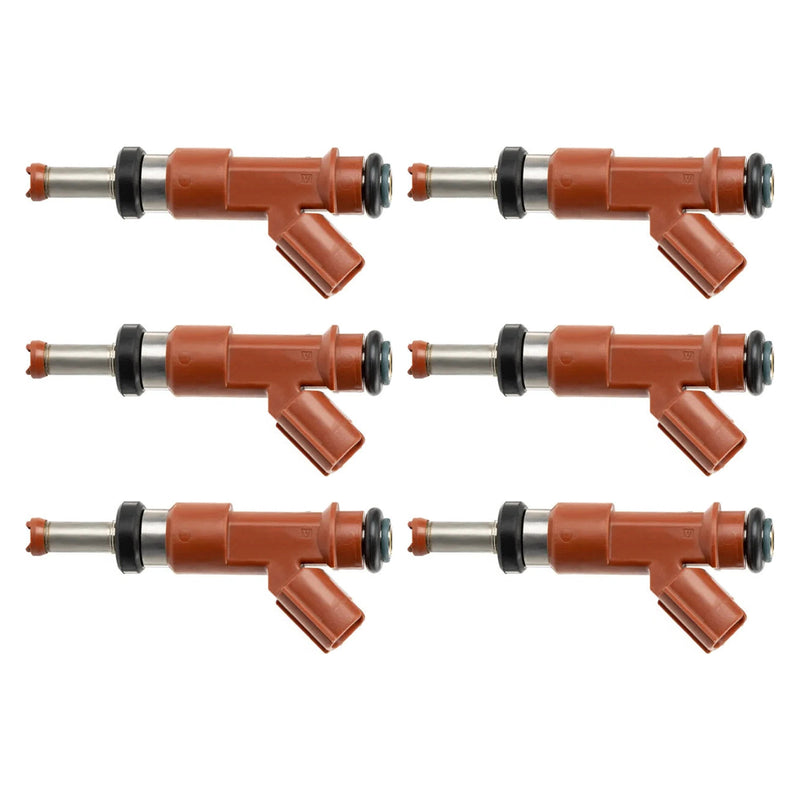Toyota Camry Sienna Lexus RX350 3.5L V6 2007-2015 23250-31050 6PCS Fuel Injector