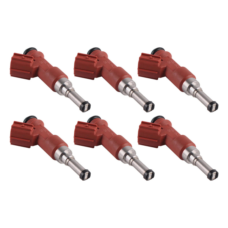 Toyota Camry Sienna Lexus RX350 3.5L V6 2007-2015 23250-31050 6PCS Fuel Injector