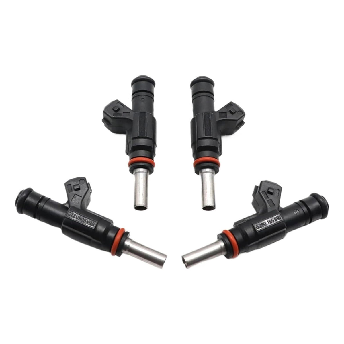 VW Golf IV Audi TT A3 Seat 1.8T 0280155897 06A906031S 4PCS Fuel Injector