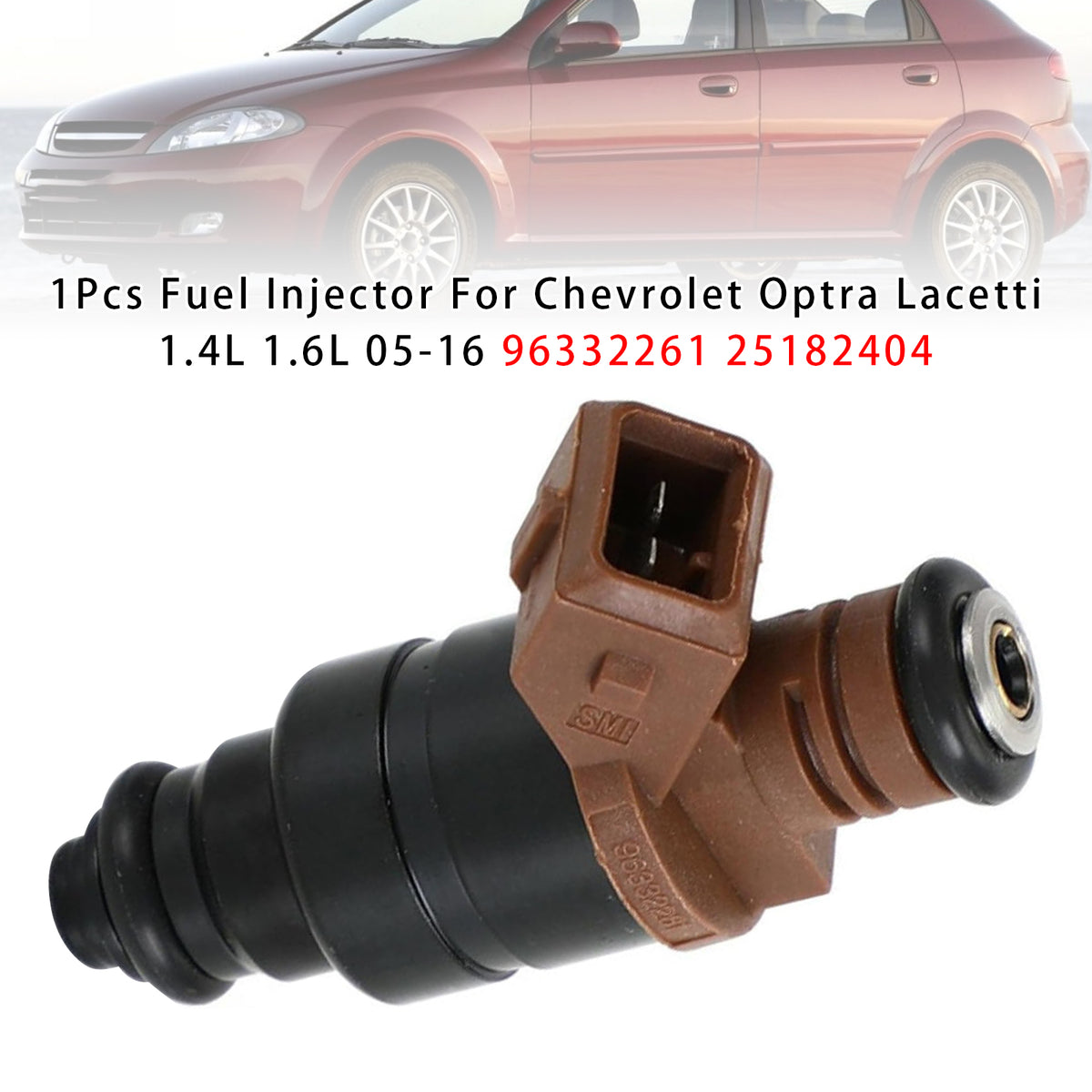 Chevrolet Optra Lacetti 1.4L 1.6L 2005-2016 96332261 25182404 1PCS Fuel Injector