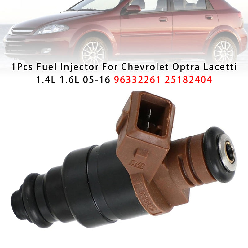 Chevrolet Optra Lacetti 1.4L 1.6L 2005-2016 96332261 25182404 1PCS Fuel Injector