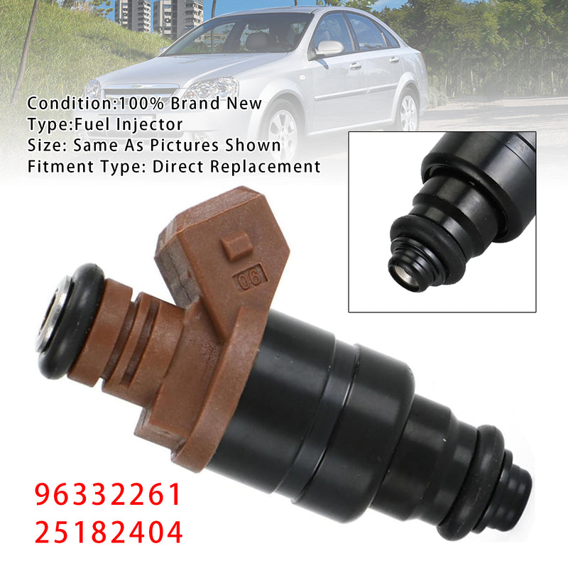 Chevrolet Optra Lacetti 1.4L 1.6L 2005-2016 96332261 25182404 1PCS Fuel Injector