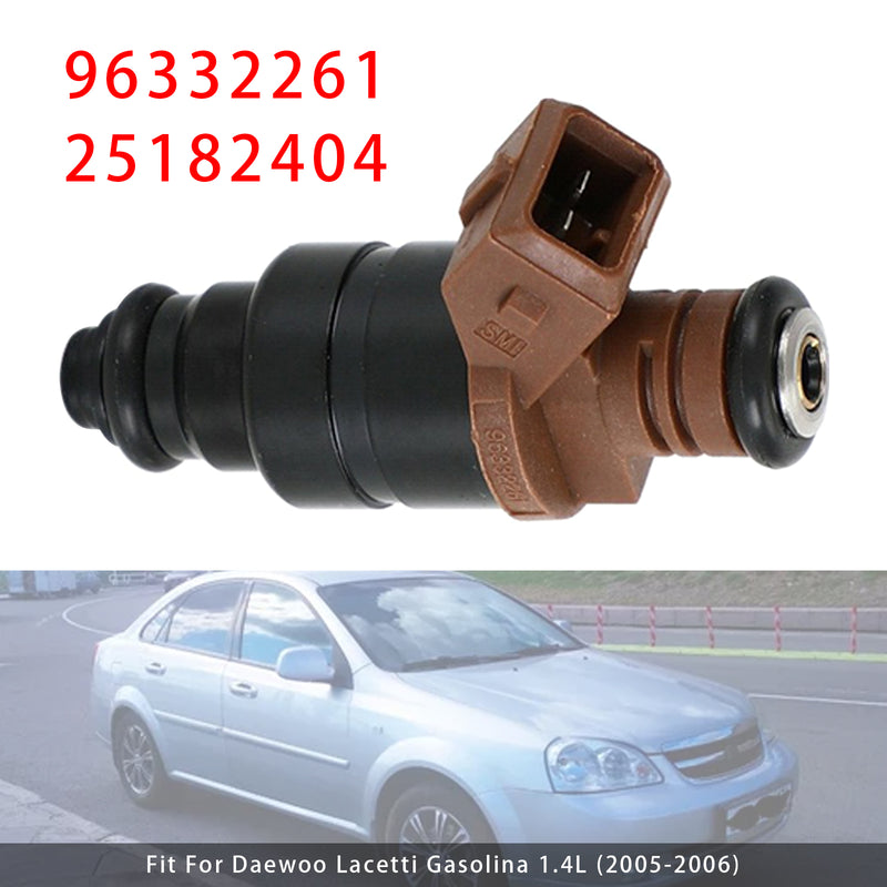 Chevrolet Optra Lacetti 1.4L 1.6L 2005-2016 96332261 25182404 1PCS Fuel Injector