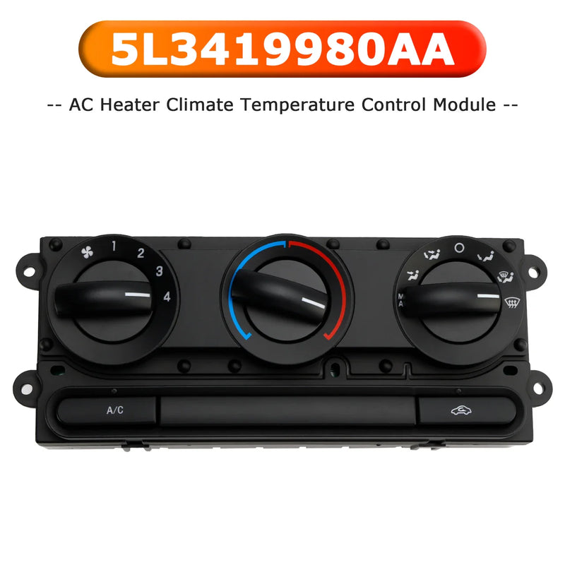 2004-2008 Ford F-150 5L3419980AA AC Heater Climate Temperature Control Module
