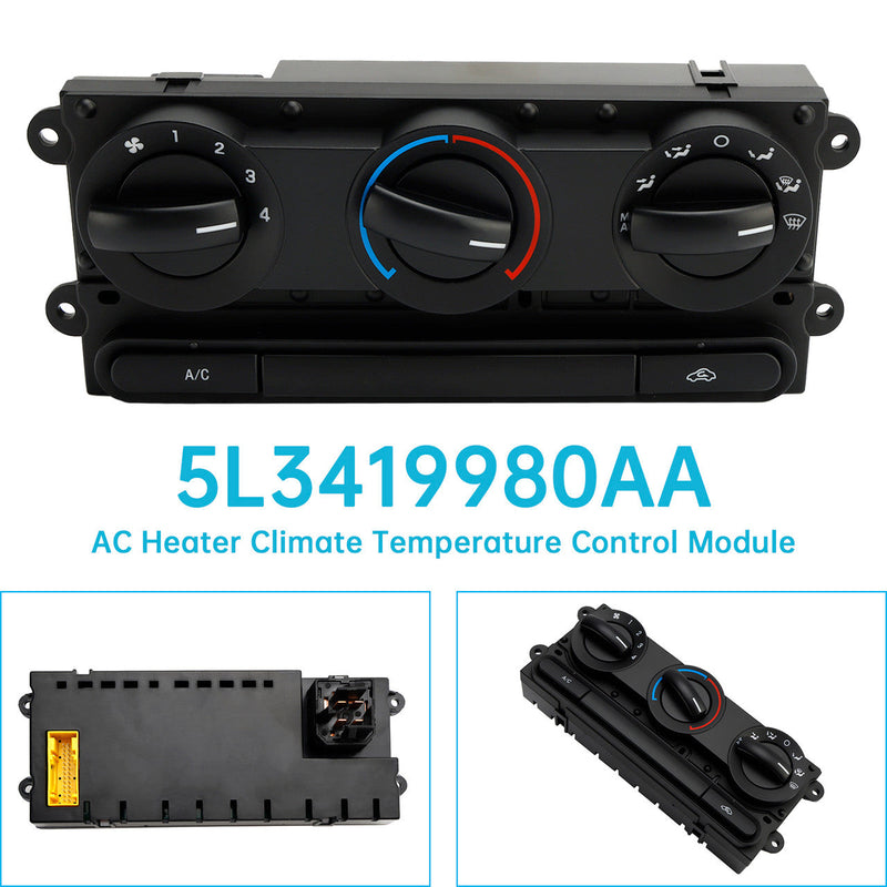 2004-2008 Ford F-150 AC Heater Climate Temperature Control Module 5L3419980AA