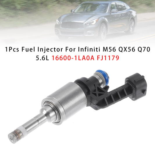 Infiniti M56 QX56 Q70 5.6L 16600-1LA0A FJ1179 1PCS Fuel Injector
