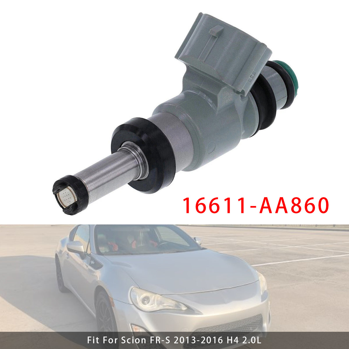 Subaru BRZ Scion FR-S Toyota 86 2.0L 2013-2020 16611-AA860 1PCS Fuel Injector