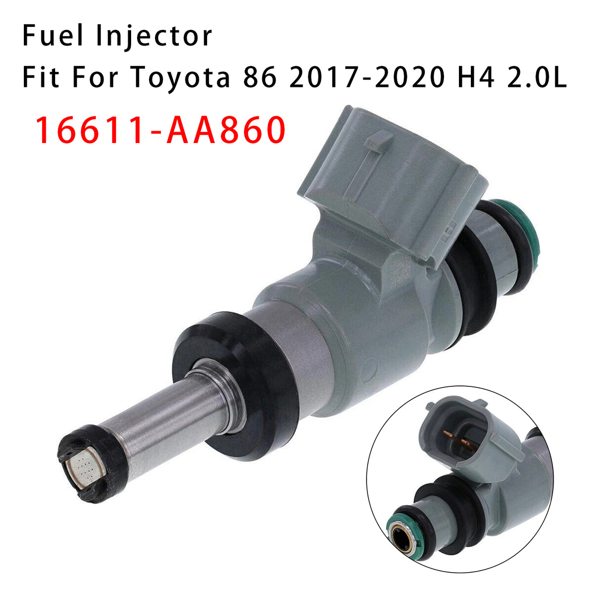 Subaru BRZ Scion FR-S Toyota 86 2.0L 2013-2020 16611-AA860 1PCS Fuel Injector