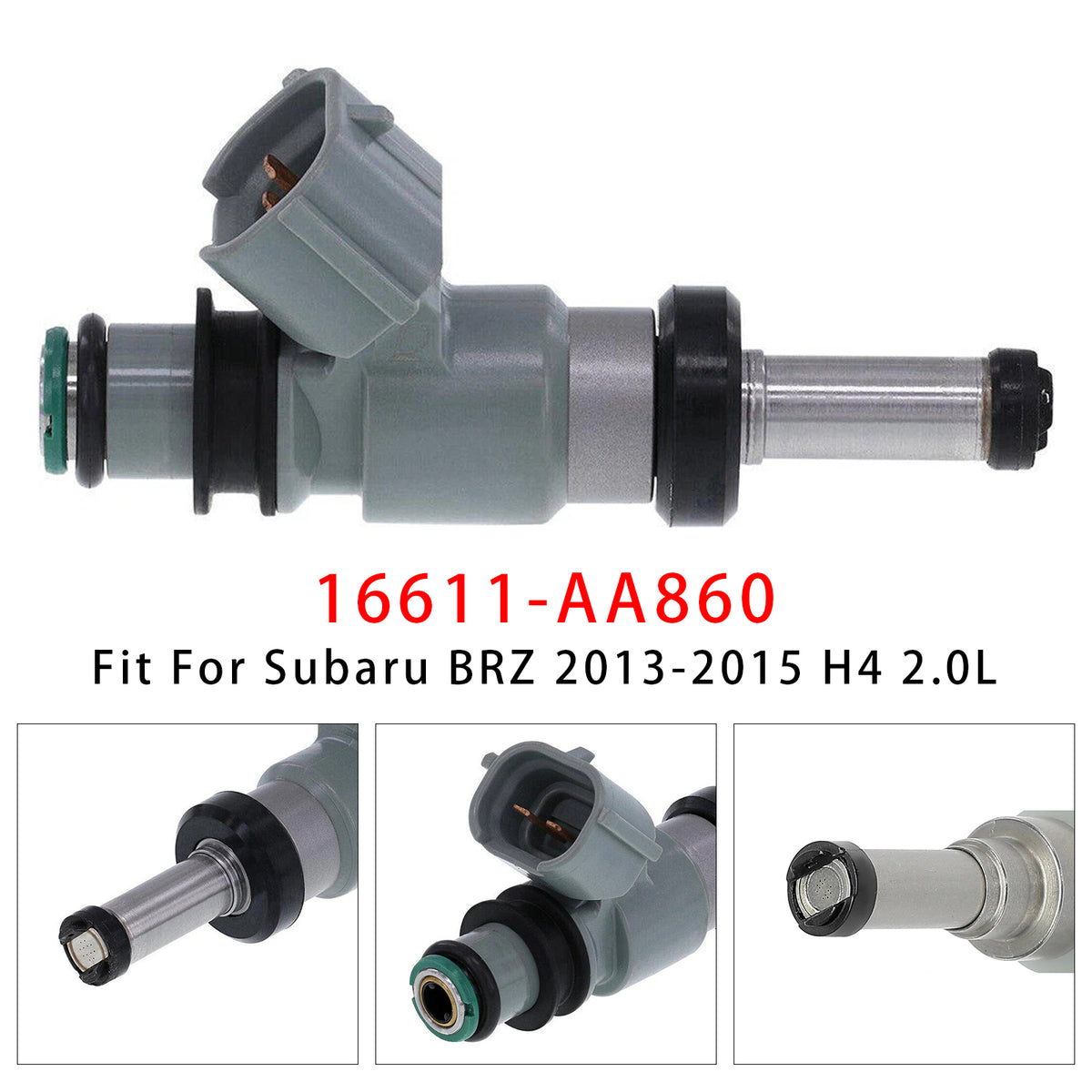Subaru BRZ Scion FR-S Toyota 86 2.0L 2013-2020 16611-AA860 1PCS Fuel Injector