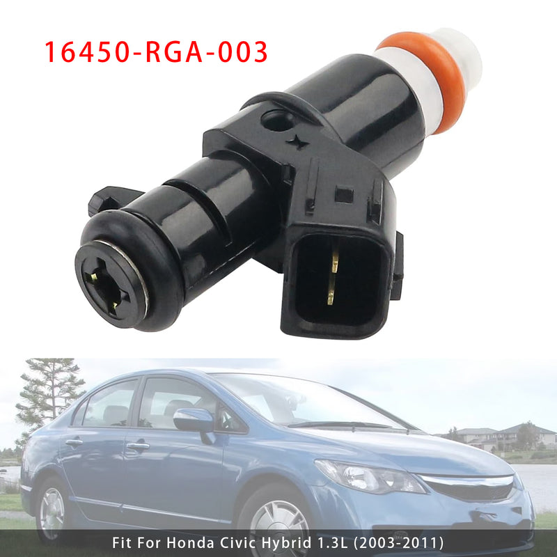 Honda Civic Hybrid 1.3L 1.5L Insight Hybrid 16450-RGA-003 1PCS Fuel Injector