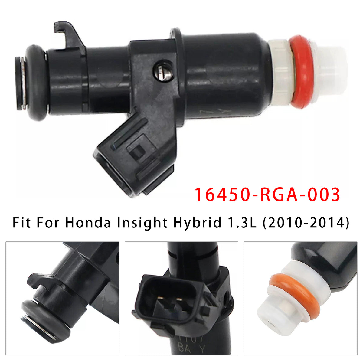 Honda Civic Hybrid 1.3L 1.5L Insight Hybrid 16450-RGA-003 1PCS Fuel Injector