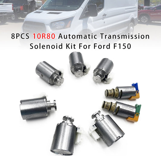 8PCS 10R80 Automatic Transmission Solenoid Kit For Ford F150