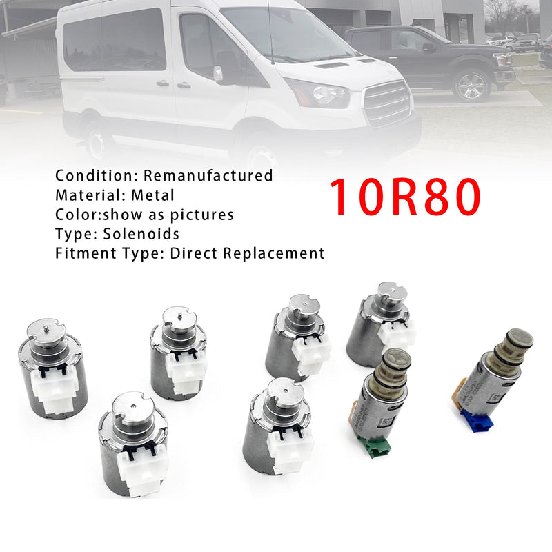 8PCS 10R80 Automatic Transmission Solenoid Kit For Ford F150